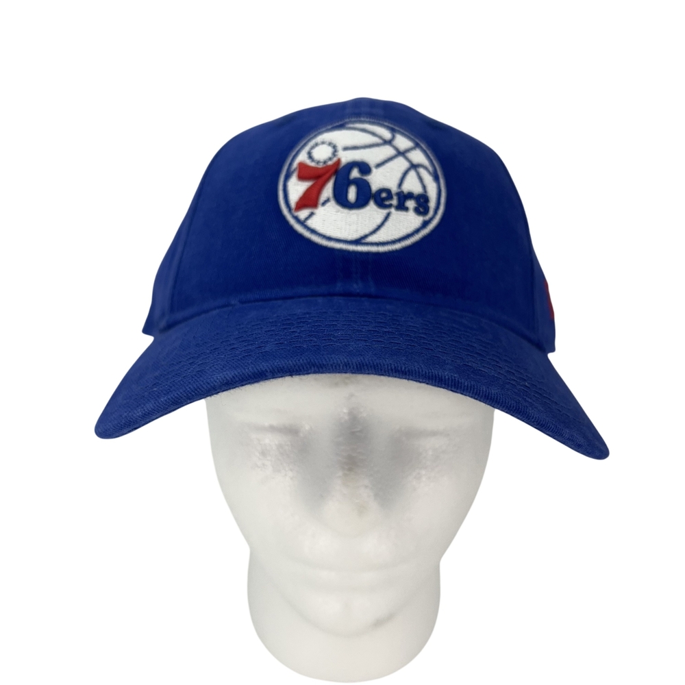 Philadelphia 76ers Hat Cap Fitted Mens Large Blue NBA Basketball New Era PHILA